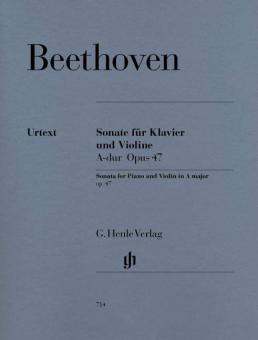 Sonata for Piano and Violin in A major Op. 47 
