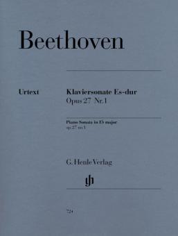 Piano Sonata no. 13 E flat major Op. 27 no. 1 