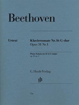 Piano Sonata No. 16 G major Op. 31,1 
