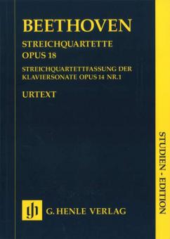String Quartets Op. 18,1-6 