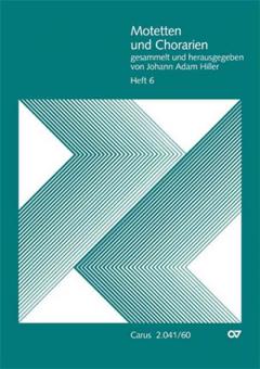 Motetten und Chorarien Heft 6 
