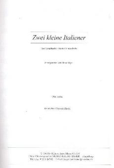 Zwei kleine Italiener 