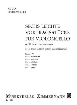 Six Easy Performance Pieces op. 12/1 