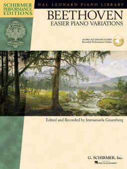 Beethoven: Easier Piano Variations 