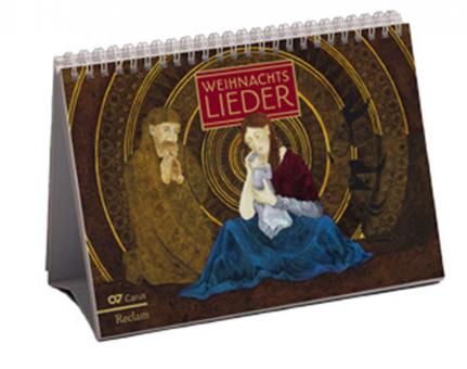 Weihnachtsliederkalender zum Aufstellen 