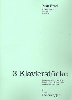3 Klavierstücke op. 66 