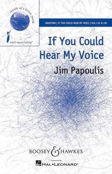 If You Could Hear My Voice 