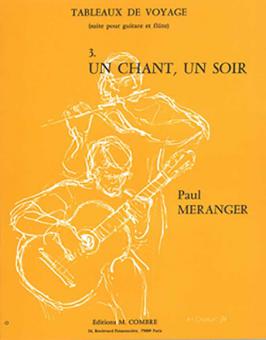 Tableaux de voyage no. 3 Un chant un soir 