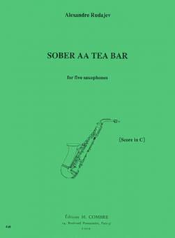 Sober AA tea bar 