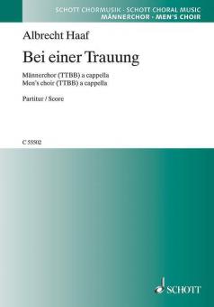 Bei einer Trauung Standard