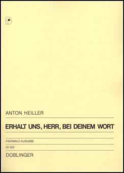 Erhalt uns, Herr, bei deinem Wort 