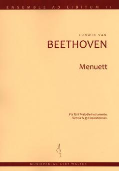 Menuett aus dem Septett op. 20 Standard