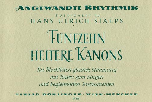 15 heitere Kanons 