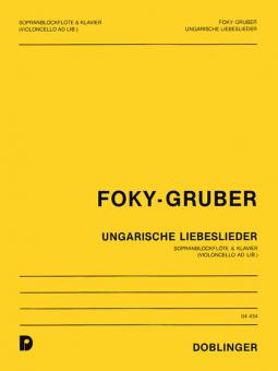 Ungarische Liebeslieder 