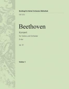 Konzert für Violine und Orchester D-Dur op. 61 