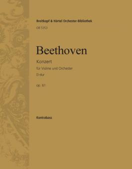Konzert für Violine und Orchester D-Dur op. 61 