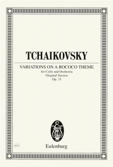 Variationen über ein Rokoko-Thema op. 33 