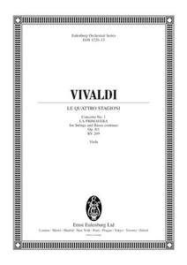 Concerto Nr. 1 E-dur 'Der Frühling' op. 8/1 RV 269 