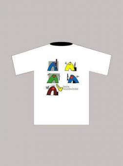 T-Shirt L Weiss Woodwinds 