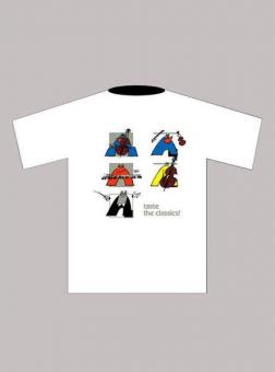 T-Shirt L Weiss Classics 