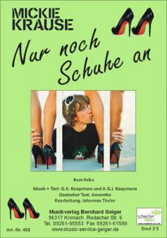 Nur noch Schuhe an 