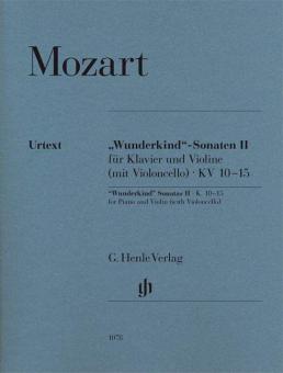 'Wunderkind' Sonatas II, K. 10-15 