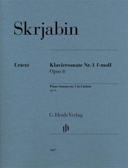 Piano Sonata no. 1 in f minor op. 6 