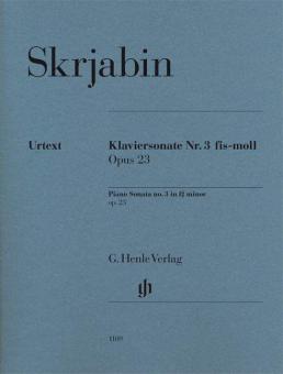 Piano Sonata no. 3 in f sharp minor Op. 23 