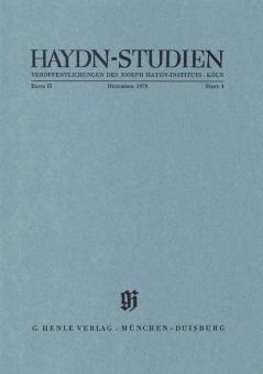 Haydn Studies Vol. 2 No. 4 