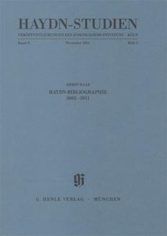 Haydn Studies Vol. 10 No. 2 