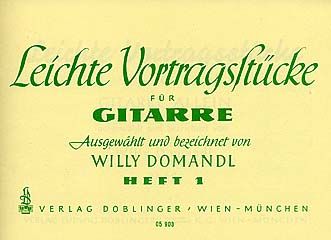 Leichte Vortragsstücke für Gitarre 1 