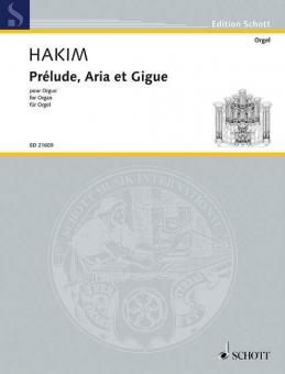 Prélude, Aria et Gigue Standard