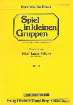 Fünf kurze Stücke 