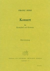 Konzert für Kontrabass und Orchester 