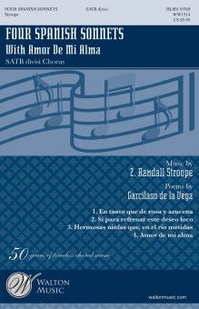 Four Spanish Sonnets (including Amor De Mi Alma) 