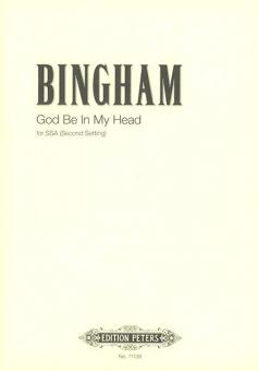 God Be In My Head (second setting) 