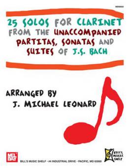 25 Solos For Clarinet 