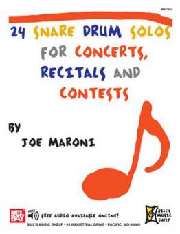 24 Snare Drum Solos 