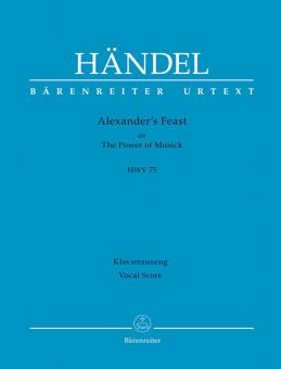 La fiesta de Alejandro o El poder de la música HWV 75 Standard