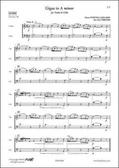 Gigue in A Minor 