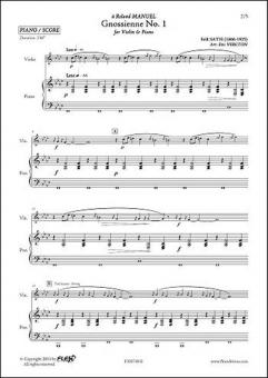 Gnossienne No. 1 