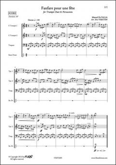Fanfare pour une fête 