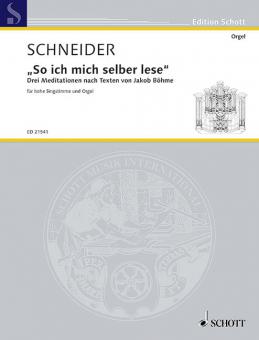 So ich mich selber lese Standard