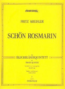 Schön Rosmarin für Blechbläserquintett 