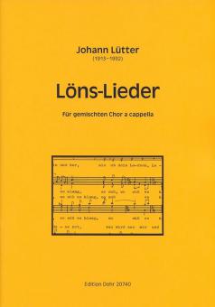 Löns-Lieder für gemischten Chor a cappella 