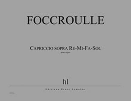 Capriccio sopra re-fa-mi-sol 