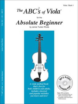 The ABC's Of Viola For The Absolute Beginner Book 1 