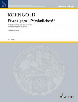 Etwas ganz Persönliches! Standard