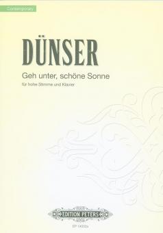 Geh unter, schöne Sonne 