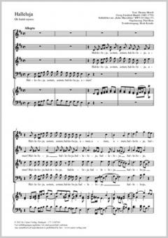 Halleluja D-Dur HWV 63, 37 Standard